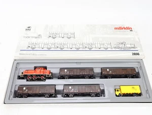 Juego de trenes Märklin H0 2890 6 piezas "Tren de mercancías del Deutsche Bundespost" DBP / NEM - Imagen 1 de 7