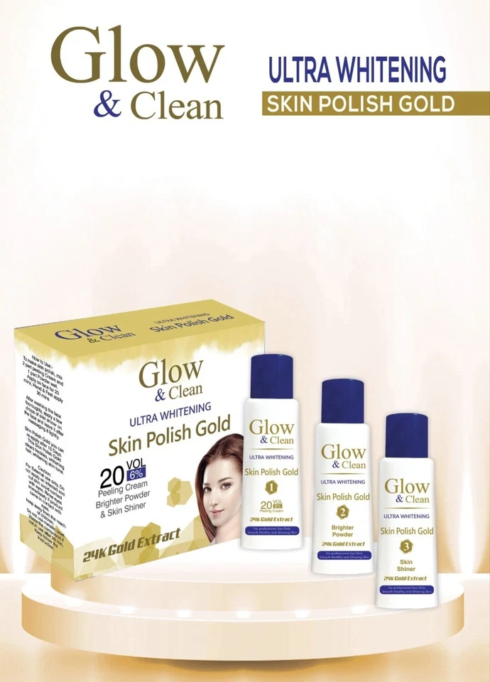 Glow & Clean Skin Polish Gold - Image 1 of 1