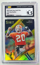 2023 Select Draft Picks Brian Dawkins Field Level Gold Prizm /10 CGC 9.5 #181
