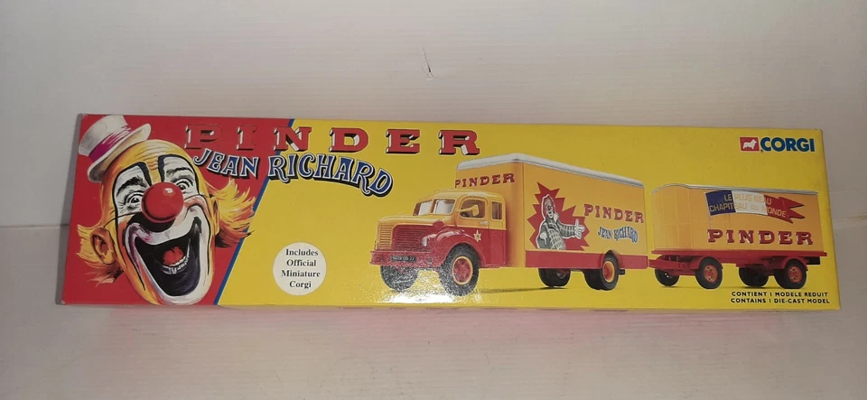 BERLIET GLR8 FOURGON AVEC REMORQUE FOURGON 73401 CORGI CLASSICS - Immagine 1 di 2