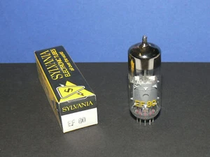 Sylvania EF80 Pentodo Vacuum Nuovo In OVP - Foto 1 di 3