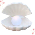 clam pearl lamp Ceramic Pearl Night Light Mermaid Fairy Shell Lamp