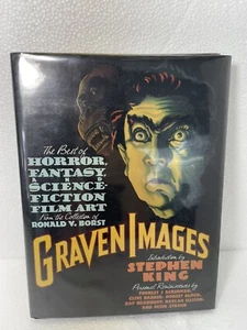 Ronald V Borst / GRAVEN IMAGES The Best Horror Fantasy and Science AUTOGRAPHED - Picture 1 of 12