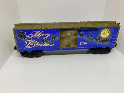 Lionel 6-82954 O Gauge 2016 Christmas Boxcar LN/Box See Description - Image 1 of 4