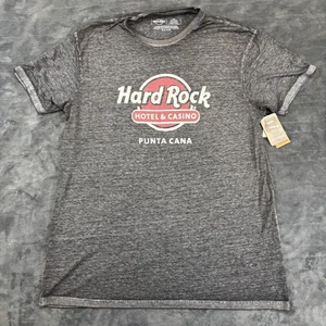 Hard Rock Hotel Casino Shirt Mens Large Punta Cana Graphic Tee NWT Soft Blend - Picture 1 of 8