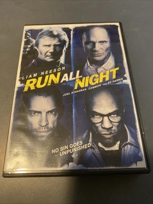Run All Night (2015) Widescreen Liam Neeson Common Ed Harris DVD MOVIE - Image 1 of 4