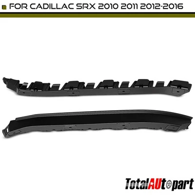Retenedor de cubierta de parachoques de plástico 2 piezas para Cadillac SRX 2010-2016 laterales traseros exteriores Foto 1 de 4