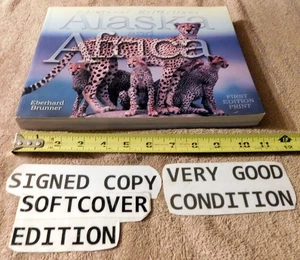 Alaska to Africa Wildlife Animal Photography by Eberhard Brunner Signed 1st Ed - Picture 1 of 16