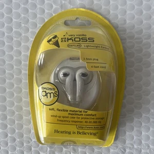 Koss KEB7CLRW Very Vanilla Stereo Earbuds - Wired - 32 Ohm - 40-20.000 Hz - Bild 1 von 4