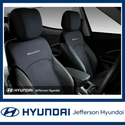 Genuine Hyundai Tucson Water Proof Neoprene Front Seat Cover Set of 2 2021 - On - image 1 of 2