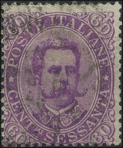 Italy Scott #55 Used F Stamp - Imagen 1 de 2