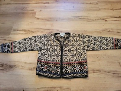 Cárdigan suéter Nomadic Traders mezcla de algodón cremallera completa para mujer talla grande Hong Kong Foto 1 de 4