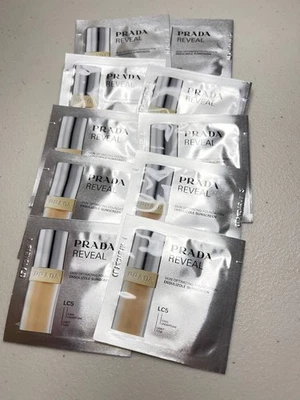 10 X Prada Reveal skin optimizing foundation LC5 Sample Size 1ML/0.03FL.OZ - Image 1 of 4