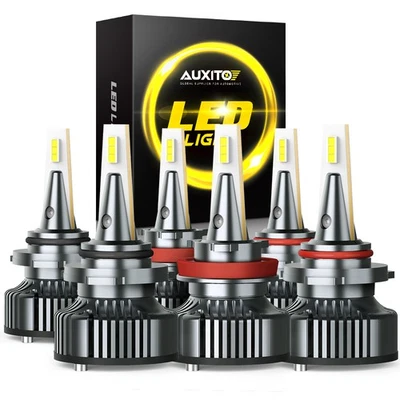 Faro LED + luz antiniebla para Toyota Corolla 09-2013 RAV4 2006-2011 H11 9006 9005 Foto 1 de 4