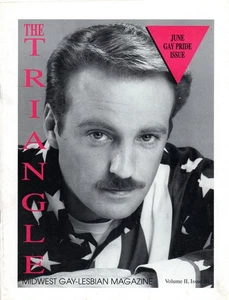 The Triangle Midwest Gay-Lesbian Magazine Jun 1997 Gay Pride Issue James Randall - Picture 1 of 4