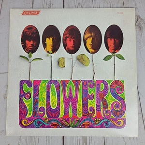 The Rolling Stones Flowers Reissue Vinyl LP EX/EX Abkco PS509 - Picture 1 of 6