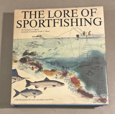 The Lore of Sportfishing By E Cagner & F. Moss, 1988, HCDJ Foto 1 de 4