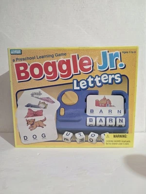 Parker Brothers Boggle Jr letters preschool Game Vintage 1992 brand new - Image 1 of 4