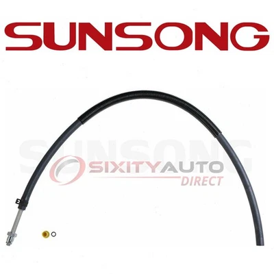 Sunsong Power Steering Return Line Hose for 1982-1985 Chevrolet K20 Suburban yf - Image 1 of 4