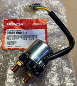 Solenoide de arranque Suzuki OEM TRX450 TRX350 FourTrax Rancher Foreman 35850-HN0-671 - Imagen 1 de 1