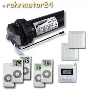rohrmotor24 Rolladenmotor FUNK Univ. Rohrmotor SW40 SW60 PROFI Rolladenantrieb - Bild 1 von 23