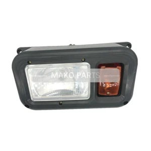 LEFT Headlight Headlamp Fits DAEWOO DOOSAN Wheel Excavator DH210W7 150W7 - Picture 1 of 11