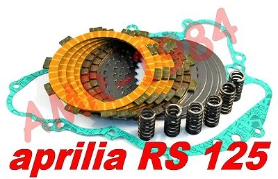 FC/FERODO/NEWFREN DISCHI FRIZIONE RACING CARBON-FIBRA APRILIA RS 125 +GUARNIZ+ MOLLE RINF. F1411SR