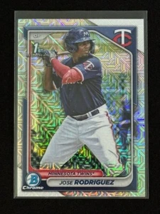 2024 Bowman - Chrome Prospects Jose Rodriguez #BCP-71 Mojo Refractor (RC) - Picture 1 of 4