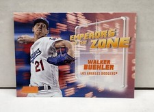 WALKER BUEHLER 2019 Stadium Club Emperors of the Zone ORANGE ~ #'d /50 ~ DODGERS