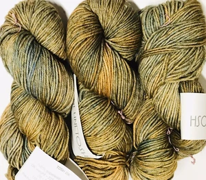 EARL GRAY Ambers+Blue-Greens++ 3 4oz 675yd Madelinetosh TOSH DK sw MERINO YARN - Picture 1 of 21