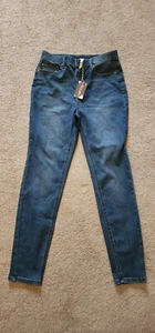 Neu mit Etikett Matilda Jane Jeans 8 Damen indigoblau Skinny Stretch - Bild 1 von 3