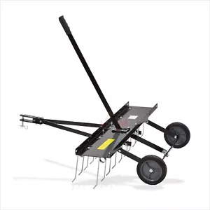 Rasenkamm Entmooser Rasenstriegel Rasenlüfter Vertikutierer 100 cm Rasentraktor - Bild 1 von 7