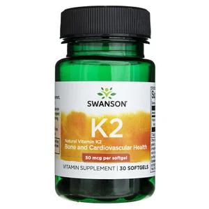 Swanson Vitamin K2 MK7 50 mcg 30 Kapseln - Bild 1 von 6