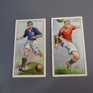 1928-29 Footballers Cards 2nd Series John Player & Sons 51 G Caddick #54 W. Dean - Picture 1 of 2
