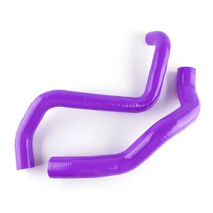 Fit 01-04 FORD MUSTANG 3.8L V6 Silicone Radiator Heater Hose Kit Purple - Bild 1 von 8