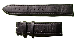 Authentic A. Lange & Sohne Genuine Black Leather Watch Strap 19/16mm, 71+114mm - Picture 1 of 2