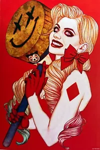 Poster Jenny Frison "Harley Quinn" (12 pollici x 16 pollici) - Foto 1 di 2