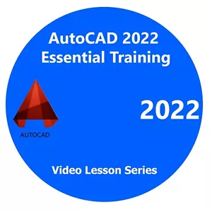 AutoCAD 2022 Essential Training Video Tutorials 2022 Version DVD - Picture 1 of 1