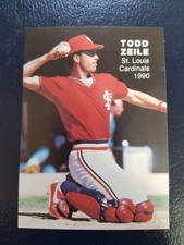 Todd Zeile St Louis Cardinals 1990 Action Superstars Blue Sox Promo #10 NM