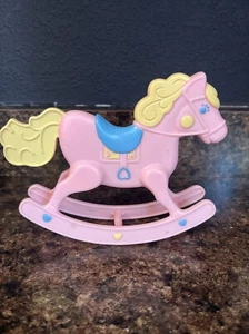 Mattel Barbie Puppe The Heart Family Cousine Nellie rosa Schaukelpferd 1984 - Bild 1 von 5