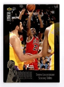 Michael Jordan #JC9 1995-96 Upper Deck Collectors Choice Chicago Bulls NBA Card - Picture 1 of 2