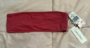 Calvin Klein Blush Bandeau Bikini Top Style K4218 NWT - Picture 1 of 5