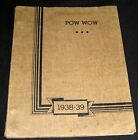 GROVE IOWA HIGH SCHOOL 1938-1939 JAHRBUCH POW WOW * BEDFORD CORNING WERBUNG