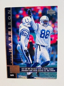 1997 UPPER DECK #126 MARVIN HARRISON ROOKIE NM-MT NFL FOOTBALL CARD - Picture 1 of 2
