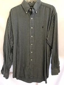Herren Polo Ralph Lauren Flanell Button Down Langarm Medium - Bild 1 von 3