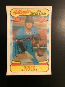 1978 Kellogg's 3D Super Stars David Goltz #35 Minnesota Twins 