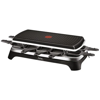 Tefal RE4588 Raclette Grill Raclettegrill 10 Pfännchen Personen Grill Tischgrill - Bild 1 von 4