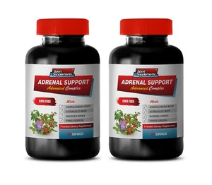 blood sugar balancer - ADRENAL SUPPORT - brain booster 2 BOTTLE - Picture 1 of 10
