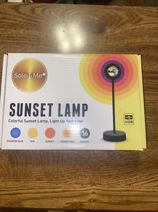 Sunset Projection Lamp Romantic Night Light 180° Rotating Floor Stand Projectors - Picture 1 of 4