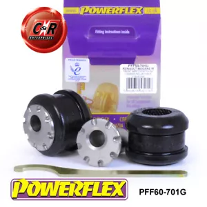 Powerflex Frt Brazo Frt Cojinete Inclinación para Renault Megane III Rs 08-16 - Imagen 1 de 12